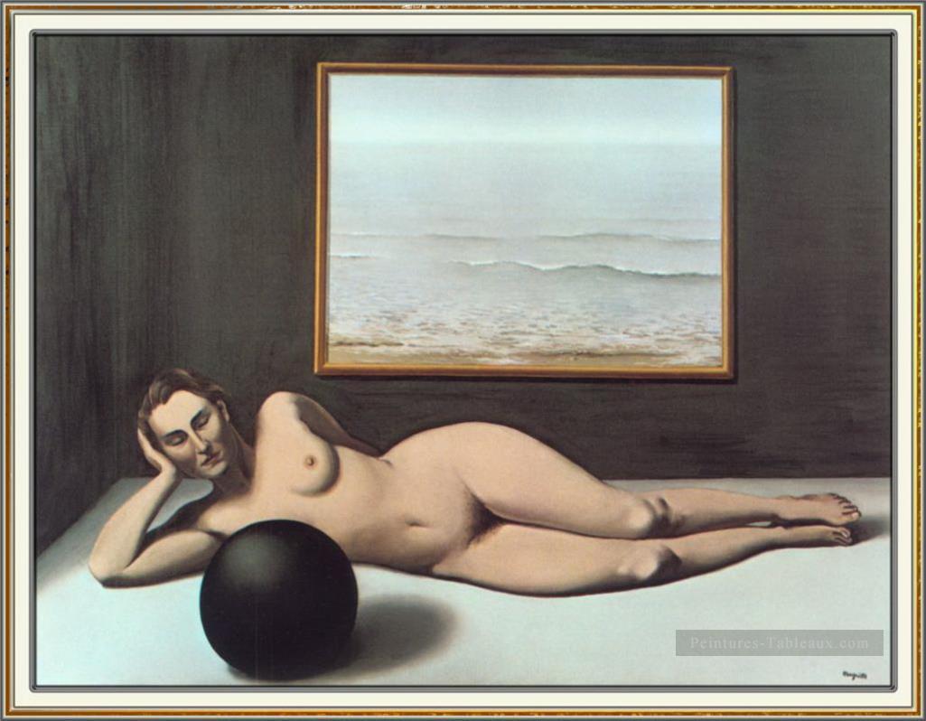 baigner entre la lumière et l’obscurité 1935 Rene Magritte Peintures à l'huile